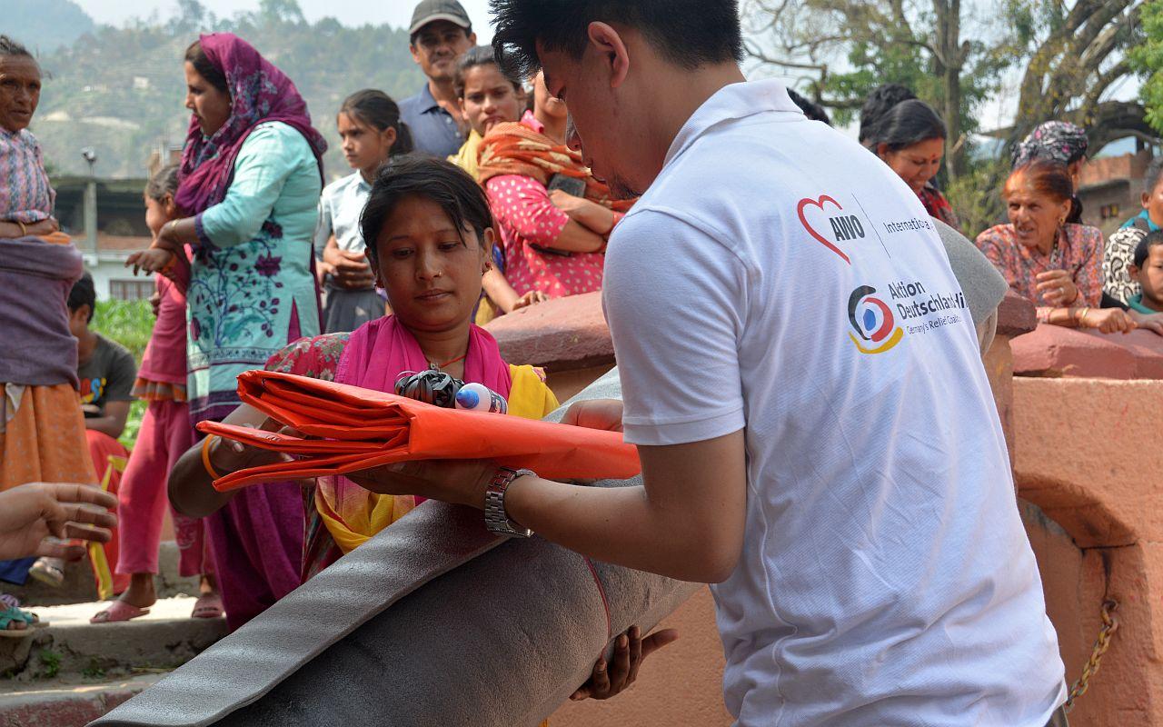 Das Engagement der humanitären Helfer*innen ist wichtiger denn je: Mehr 163 Millionen Menschen sind auf humanitäre Hilfe angewiesen. (Foto: AWO International)