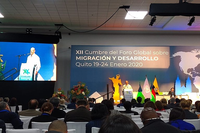 In Ecuador fand vom 20. bis zum 24. Januar das "Globale Forum für Migration und Entwicklung" statt (Foto: AWO International)