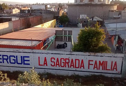 In der Migrationsherberge „La Sagrada Familia“ wird ein Bauprojekt umgesetzt, welches die Unterkunft sicherer gestalten soll. (Foto: AWO International)