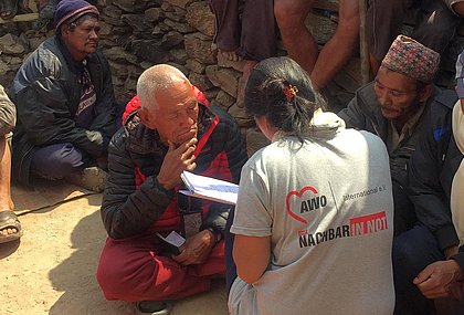 Wiederaufbau und Katastrophenvorsorge in Nepal