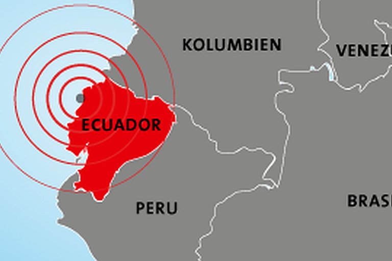 Karte Einsatzfall Ecuador