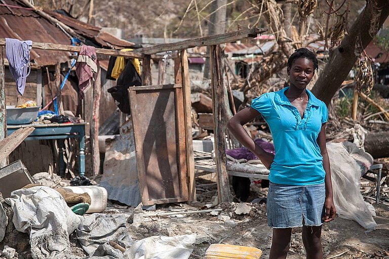 Haiti: Schwere Zerstörungen nach Hurrikan Matthew