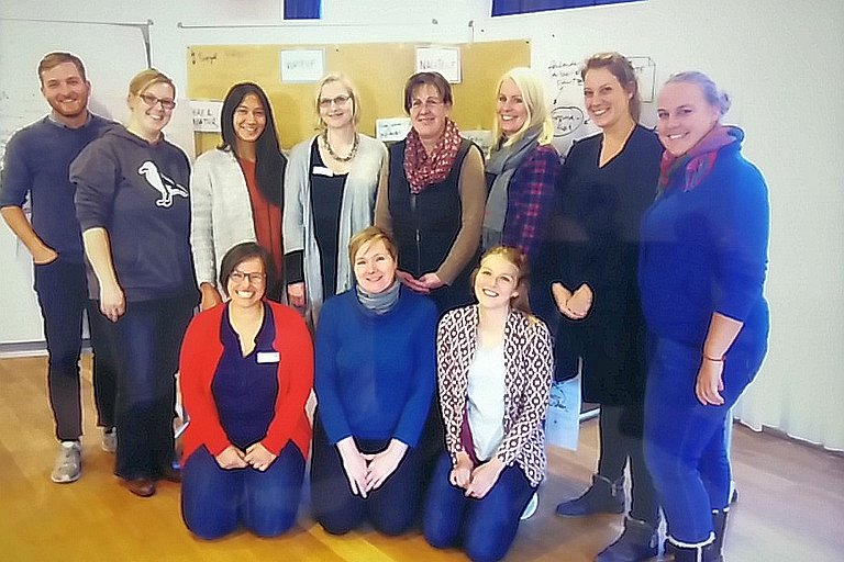 Teamfortbildung bei den AWO-Freiwilligendiensten Weser-Ems (Foto: AWO International)